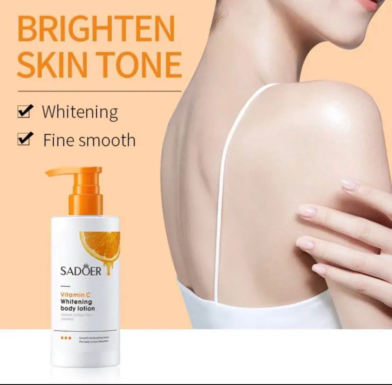 SADOER vitamin c Whitening body lotion